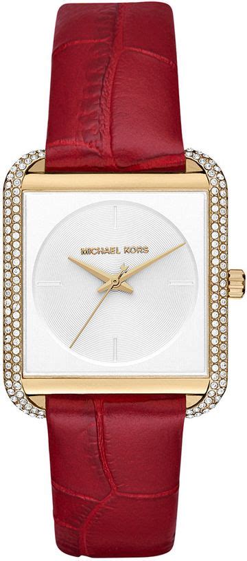 michael kors mk-2623|Michael Kors Women's Lake Leather Strap Watch 32mmx32mm .